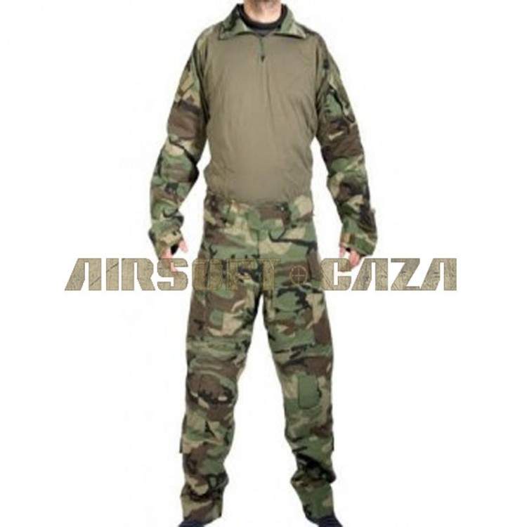 Uniforme Combate Woodland DELTA TACTICS. Uniforme Combate Woodland DELTA TACTICS.