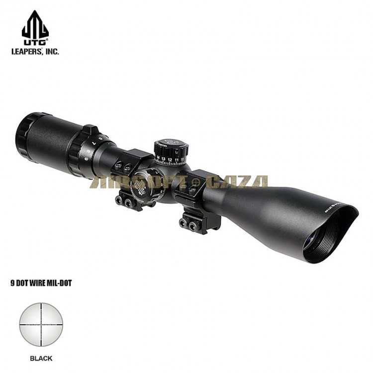 Leapers UTG 3-9x40 Mil-Dot + Montura Leapers UTG 3-9x40 Mil-Dot + Montura